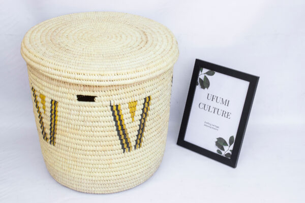Palm leaves laundry baskets - Image 3