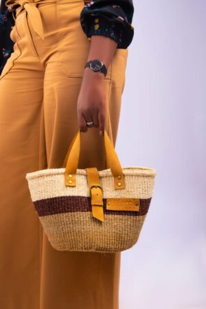 Mocha Sisal Handbag