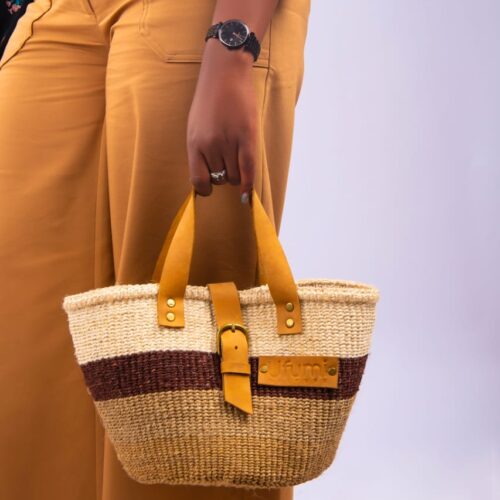 Mocha Sisal Handbag
