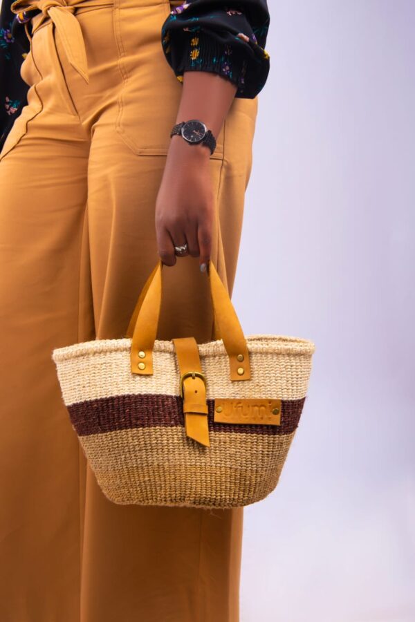 Mocha Sisal Handbag
