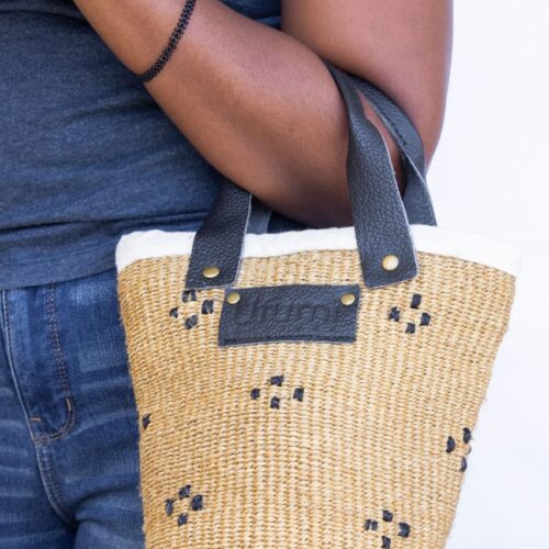 Handwoven Sisal Tote Bag