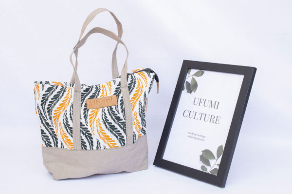 Printed Canvas Totebag