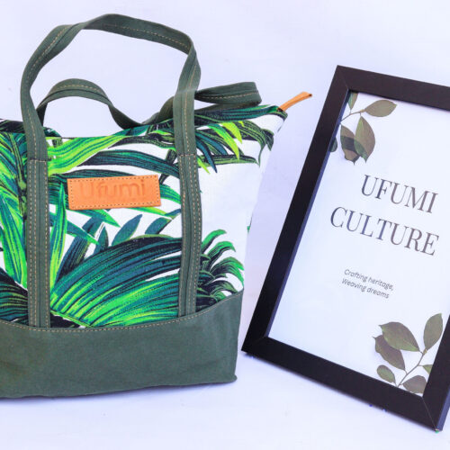 Tropical Green Tote handbag