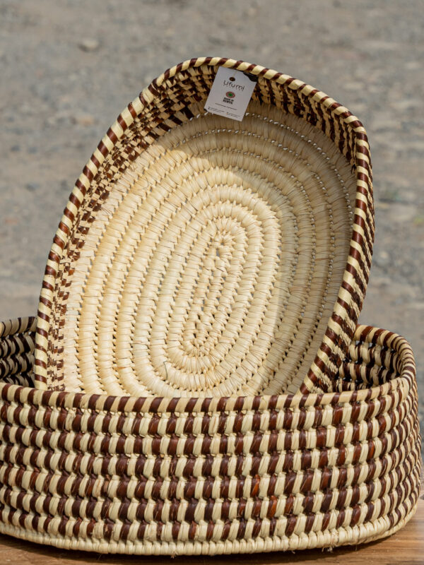 2-Piece Brown Storage Set