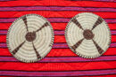 Dark Brown Coiled Fiber Table Mat
