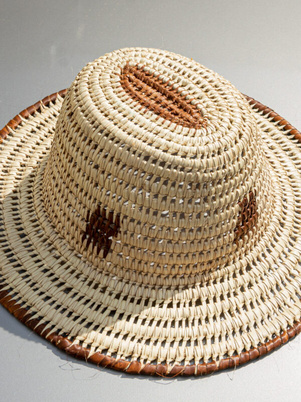 Handwoven Natural Fiber Sun Hat