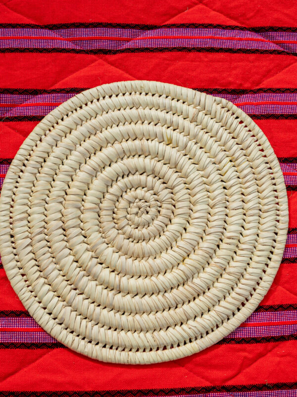 Natural Coiled Fiber Table Mat (20 inches)