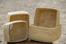 Natural Handwoven Square Storage Baskets (4set)