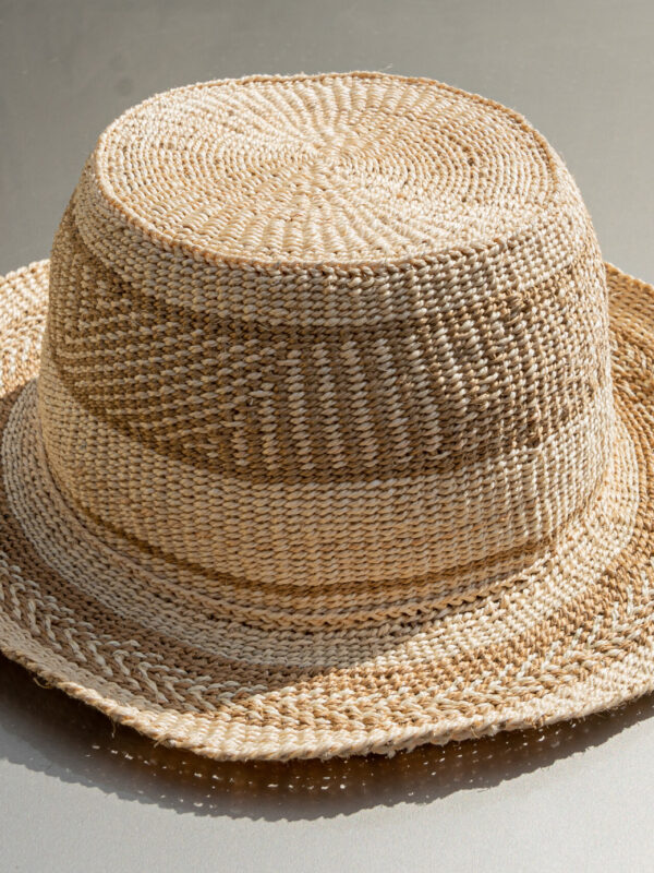 Natural Tone Handwoven Sun Hat