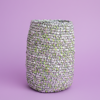 Tall Upcycled Table Planter