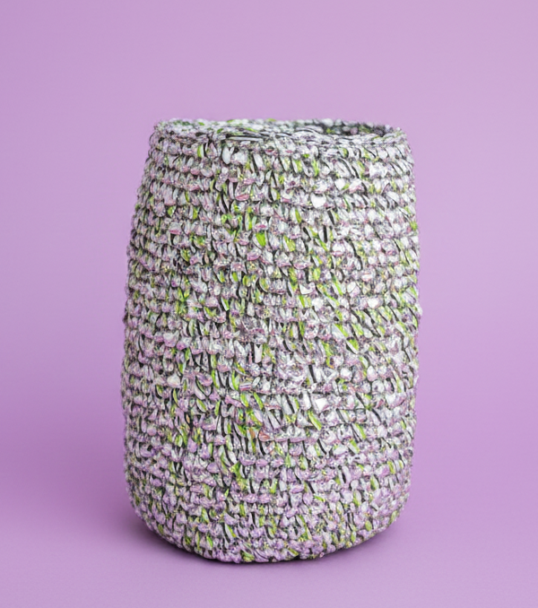 Tall Upcycled Table Planter