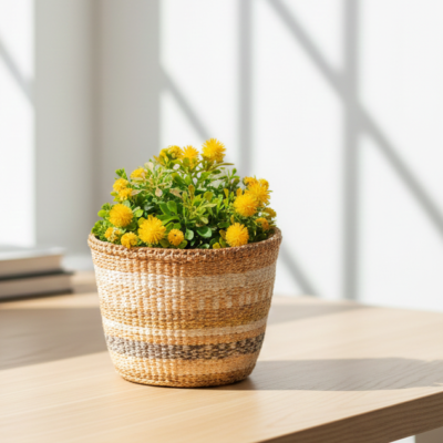 Textured Colour-Block Stripe