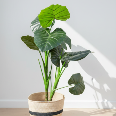 The Minimalist Black Band Planter