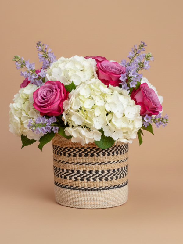 Zig-zag Weave Table Planter