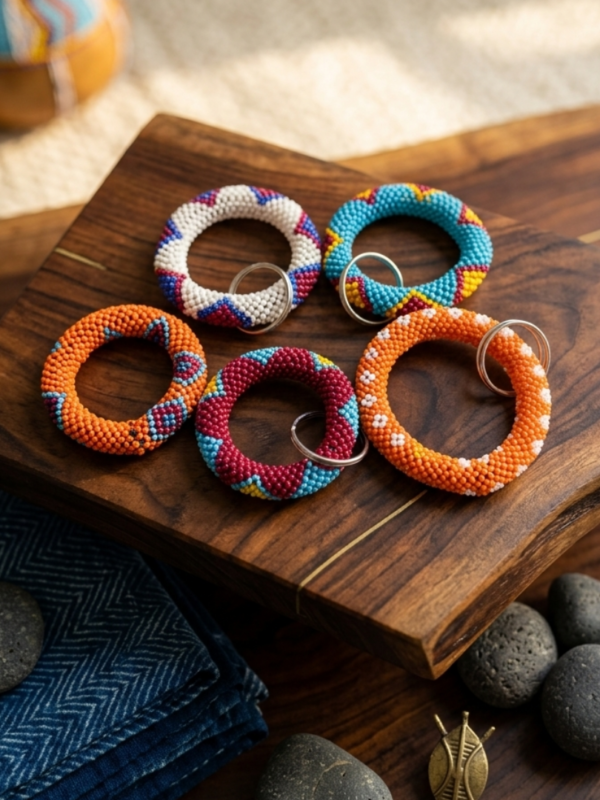 circle key chain