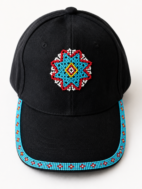 Beaded hat